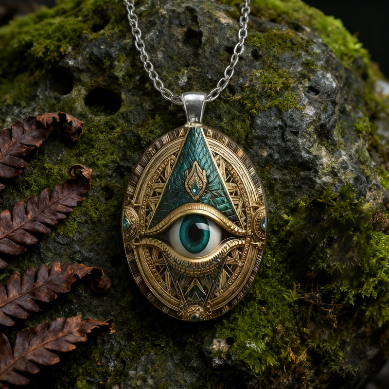 Collar con colgante vintage