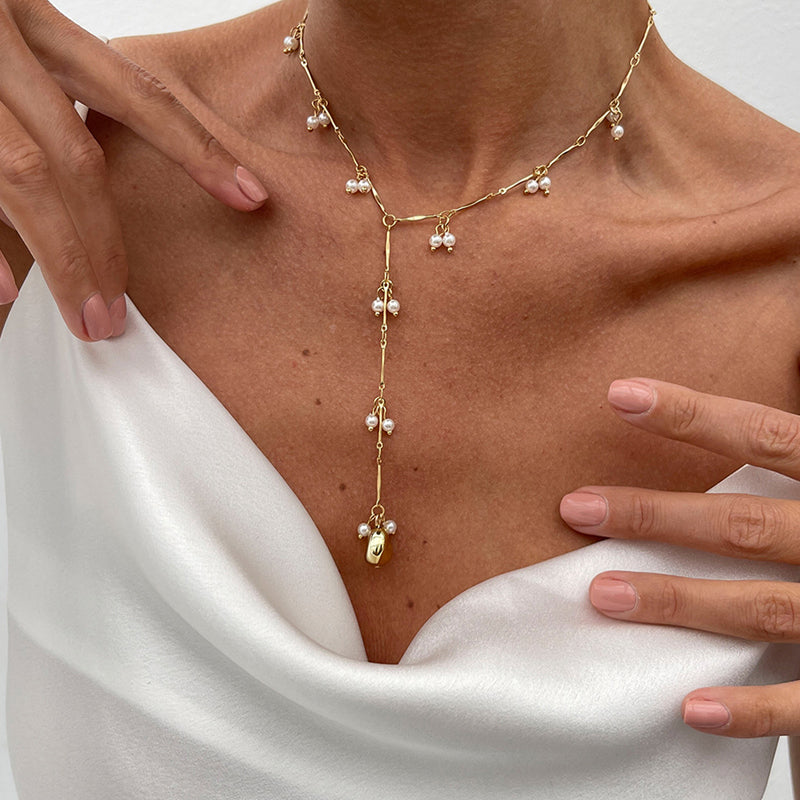 Collar con colgante de estilo bohemio vintage