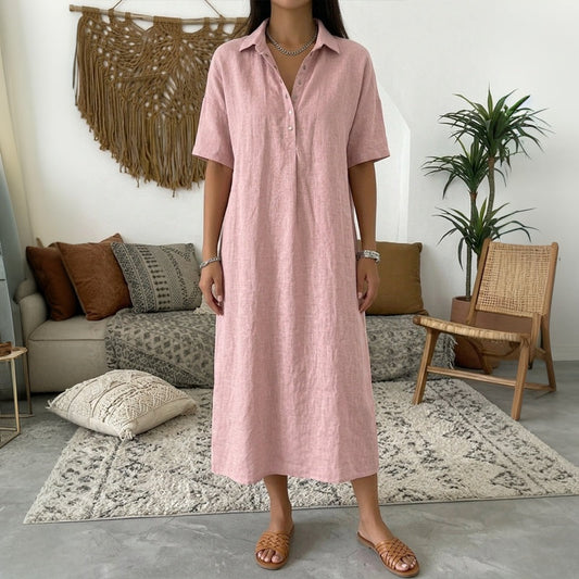 Vestido informal liso