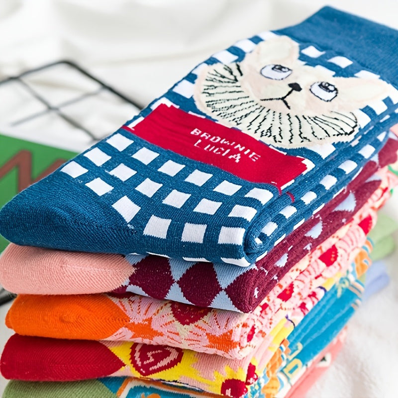 Calcetines informales de estilo vintage